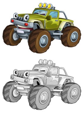 boyama sayfası - araba