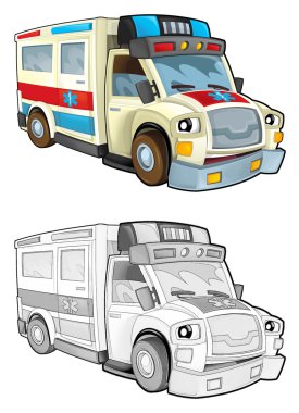 boyama sayfası - araba