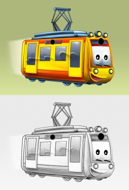 boyama sayfası - tren