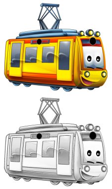 boyama sayfası - tren