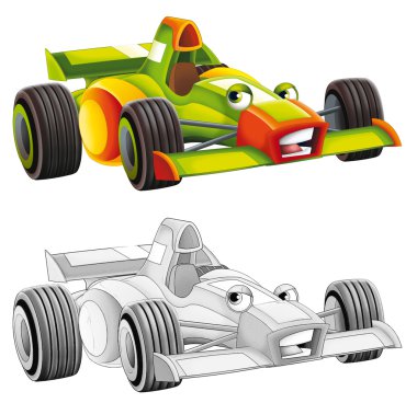 boyama sayfası - araba