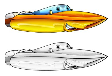 boyama sayfası - tekne