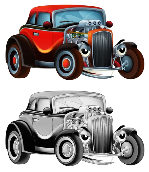 Kleurplaat - hod staaf