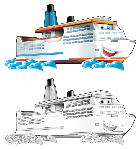 boyama sayfası - tekne