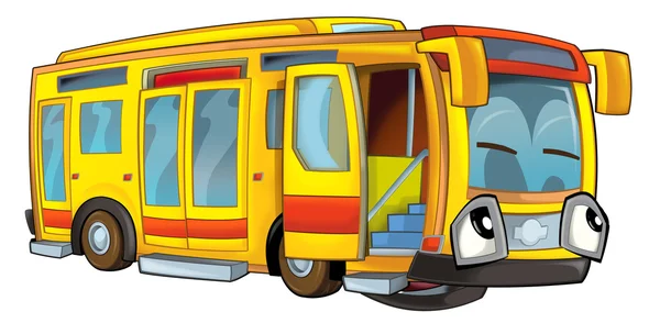 Cartoon bus