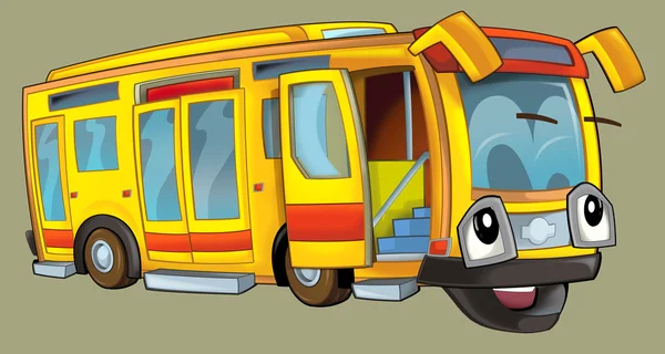 Bus de dessin animé — Photo