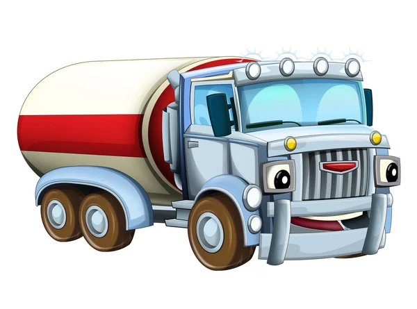 Kreskówka ciężarówka — Zdjęcie stockowe