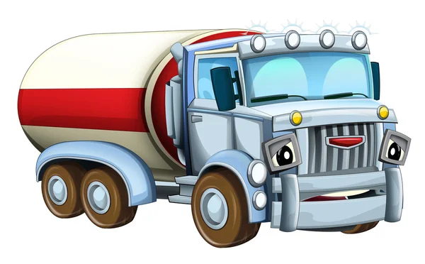 Caminhão dos desenhos animados — Fotografia de Stock