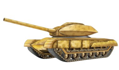 karikatür tank
