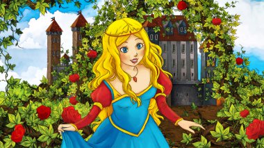 Çizgi film masal sahne