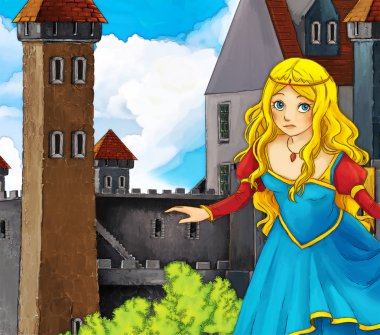 Çizgi film masal sahne