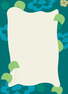 çizgi film çerçevesi