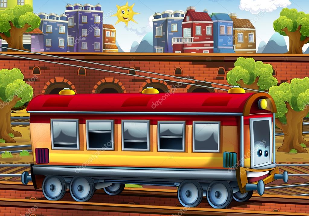 Cartoon passenger car Stock Photo by ©illustrator_hft 70145039 Cartoon passenger car Stock Photo by ©illustrator_hft 70145039