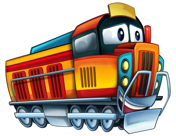 Cartoon train illustration — Stock Photo, Image