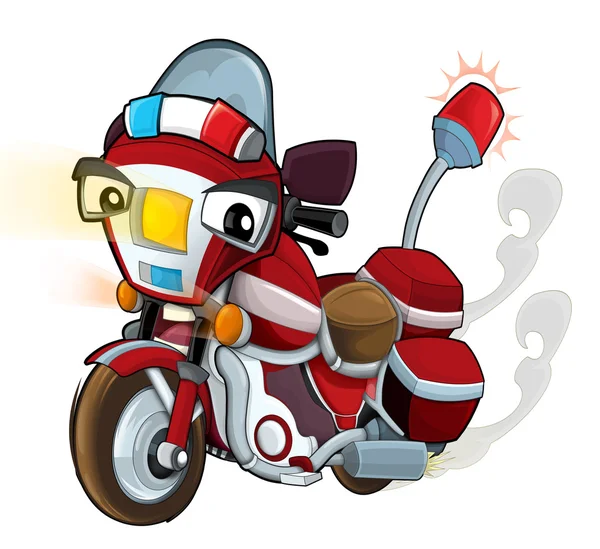 Caricature moto - caricature — Photo