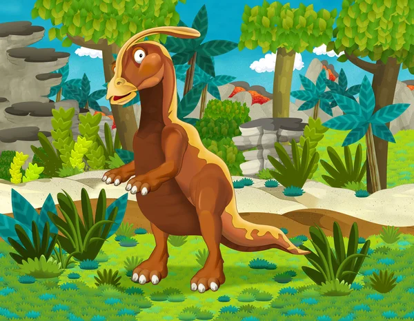 Cartoon dinosaur — Stock Photo, Image
