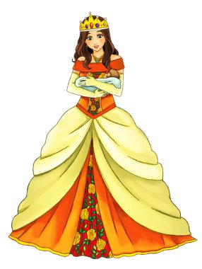 Çizgi film Prenses bebek