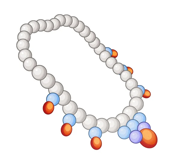 Elemento dos desenhos animados - colar — Fotografia de Stock