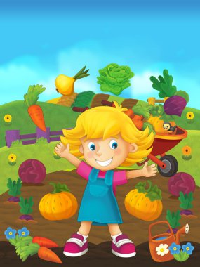 Çizgi film grup sahne