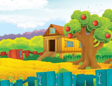 Çizgi film grup sahne