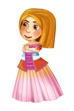 Peri masalı çizgi film karakteri - Prenses