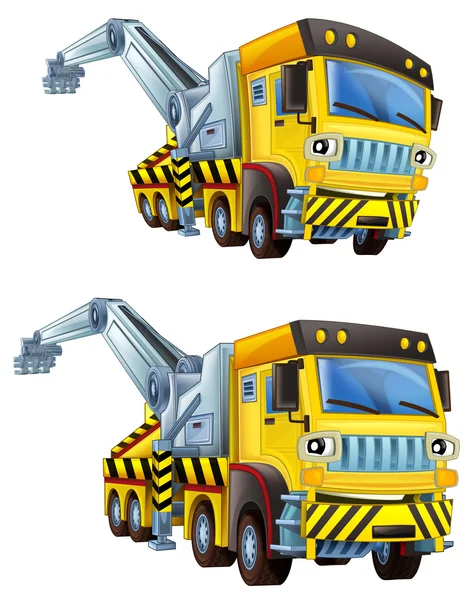 Desenho animado caminhão ilustração — Fotografia de Stock