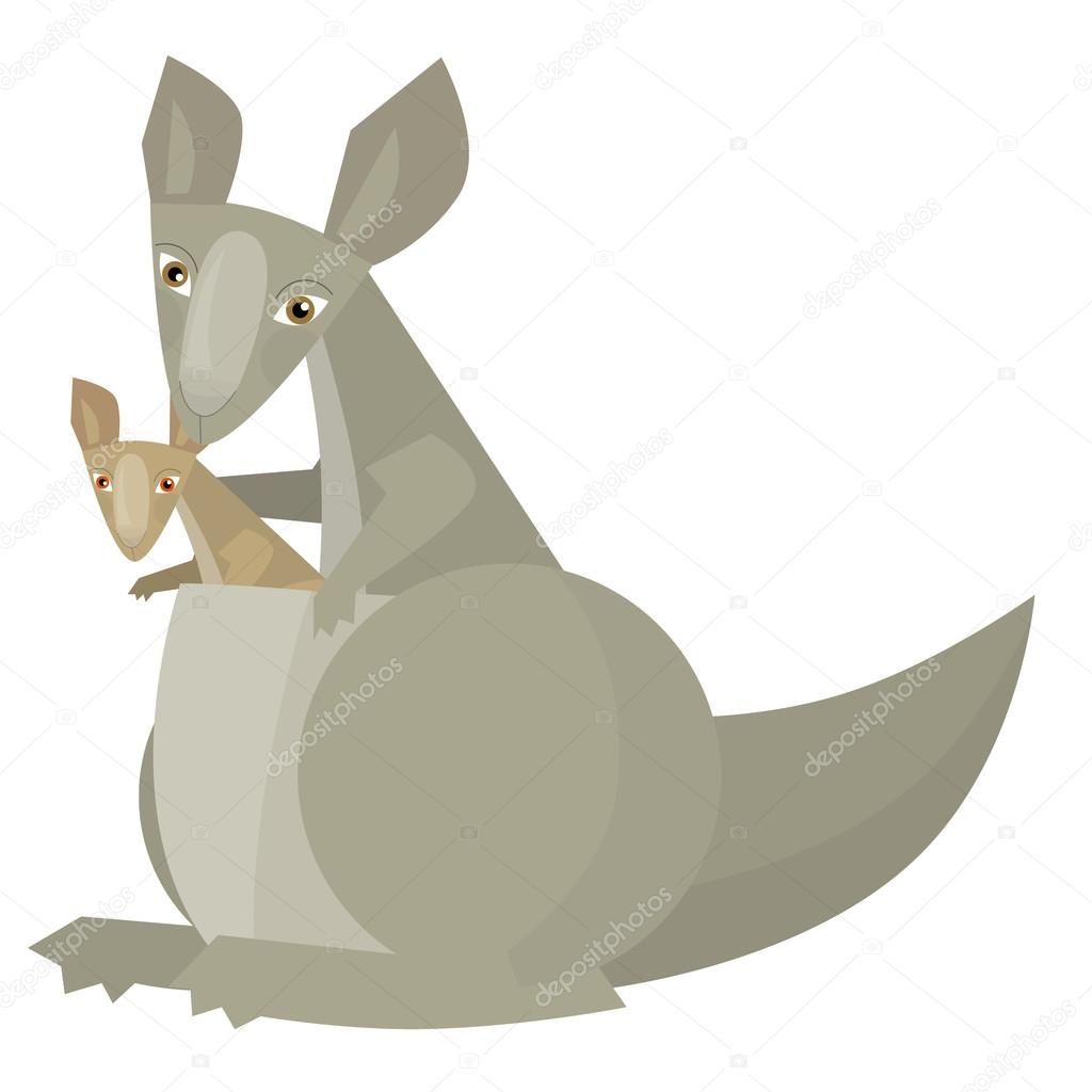 Cartoon Frame Scene Kangaroo Stock Photo Ilrator Hft 93021986 Cartoon Frame Scene Kangaroo Stock Image