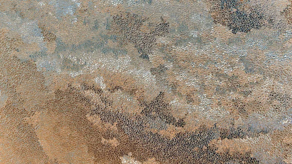 Abstracte Gevlekte Bruine Grijze Witte Achtergrond Chaotische Vlekken Strepen Vergelijkbaar — Stockfoto