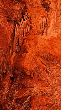 Fantezi buz kristalleri. Kızıl kış cep telefonu duvar kağıdı. Pencere camına buz çiziyorum. Sihirli bitkilerin yaprak ve gövdeleri. Dikey, gizemli ve tutkulu bir geçmişi var. Makro