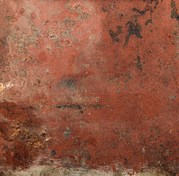 古い錆びた鉄の背景や質感 ヴィンテージスタイル 傷や風化 テキストのための空白のスペース — ストック写真