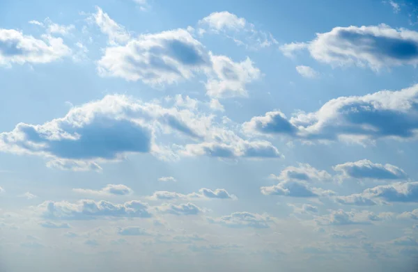 Ciel Nuages Comme Arrière Plan Pendant Journée Lumineux Beau — Photo