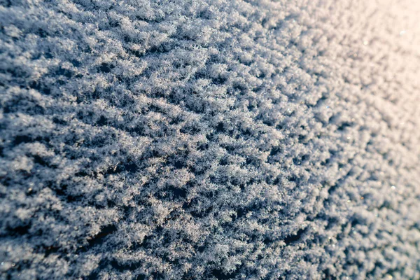 雪の冬のパターンの背景テクスチャ — ストック写真