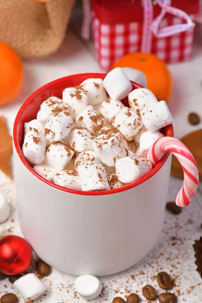 Sweet Food Top View Background Merry Christmas New Year Holiday — Stock Photo, Image
