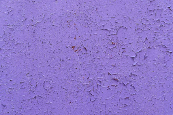 Wooden Background Painted Purple Aged Paint Peeling — Stock Photo, Image