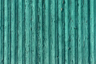 Eski ahşap arka plan. Yeşile boyanmış tahtalar.