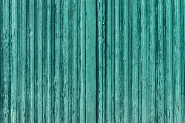 Eski ahşap arka plan. Yeşile boyanmış tahtalar.