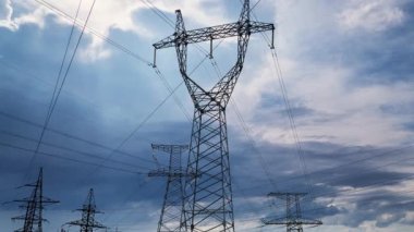 Yüksek voltajlı elektrik hatları zaman ayarlı