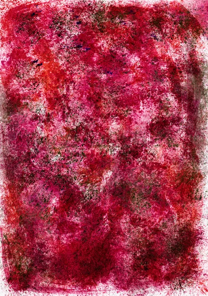 Escuro vermelho abstrato aquarela fundo — Fotografia de Stock