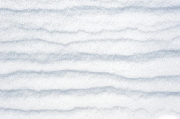 Striped snow as background — Stock Photo, Image