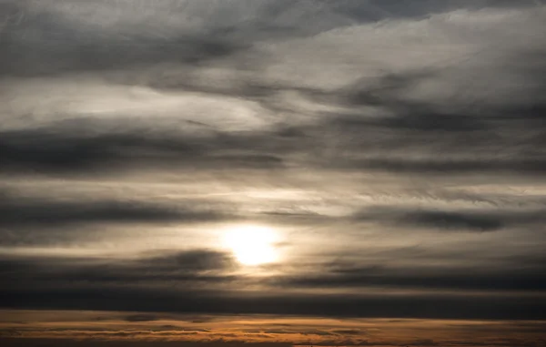 Dramatic sunset photo — Stock Photo, Image