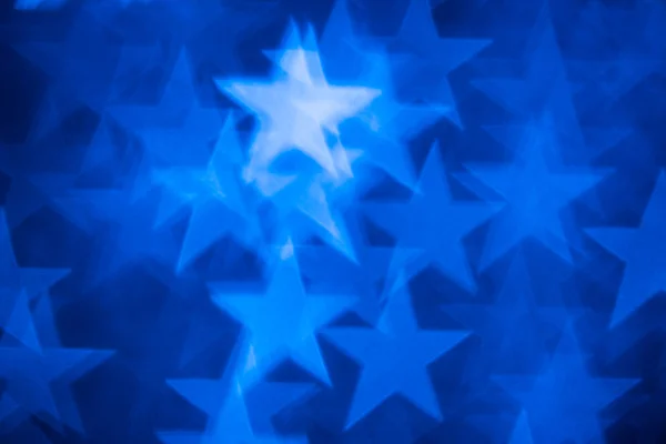 blue stars shape photo as background