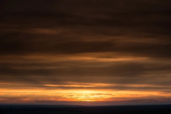 Dramatique coucher de soleil photo — Photo