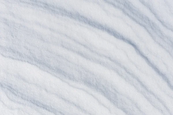 Striped snow as background — Stock Photo, Image