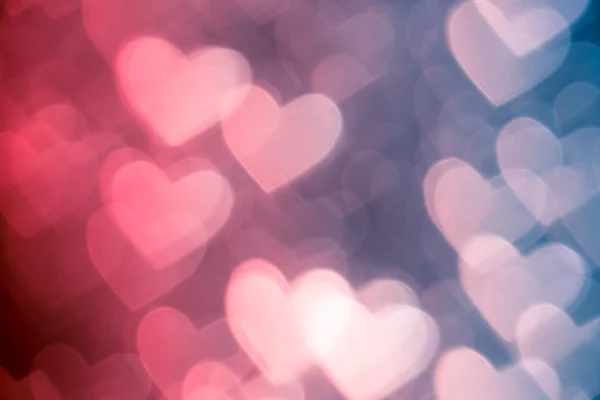 Pink heart shape holiday background — Stock Photo, Image