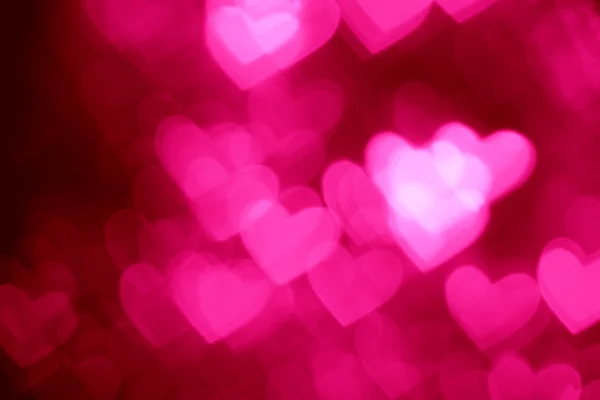 Rózsaszín szív alakú holiday háttér — Stock Fotó