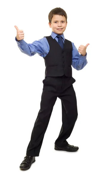 Boy in suit — Stock Photo, Image