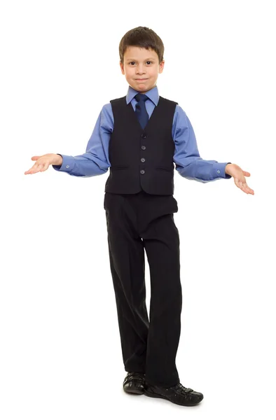 Boy in suit — Stock Photo, Image