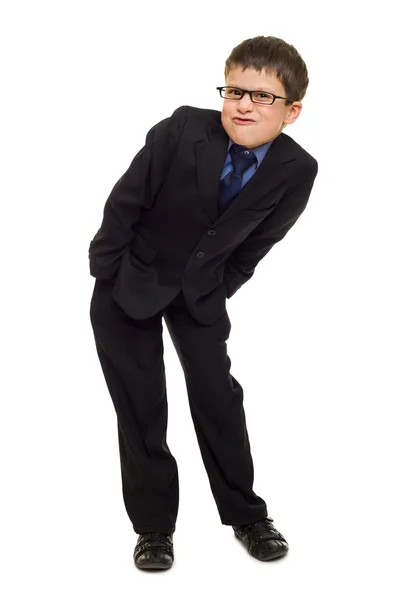 Boy in suit — Stock Photo, Image