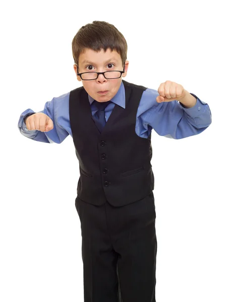 Boy in suit — Stock Photo, Image