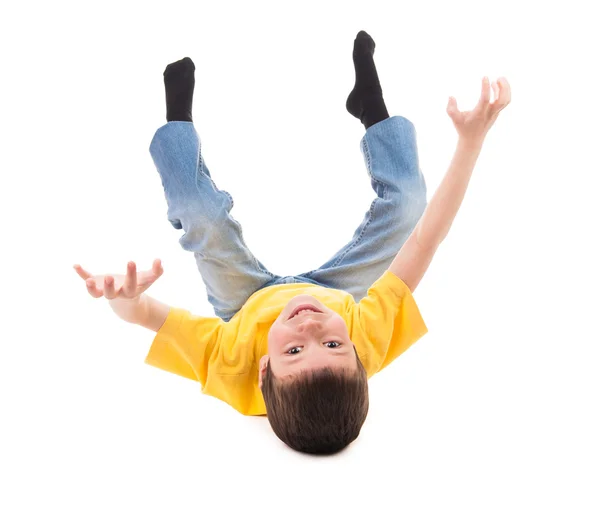 Boy playing and have fun — Stock Photo, Image